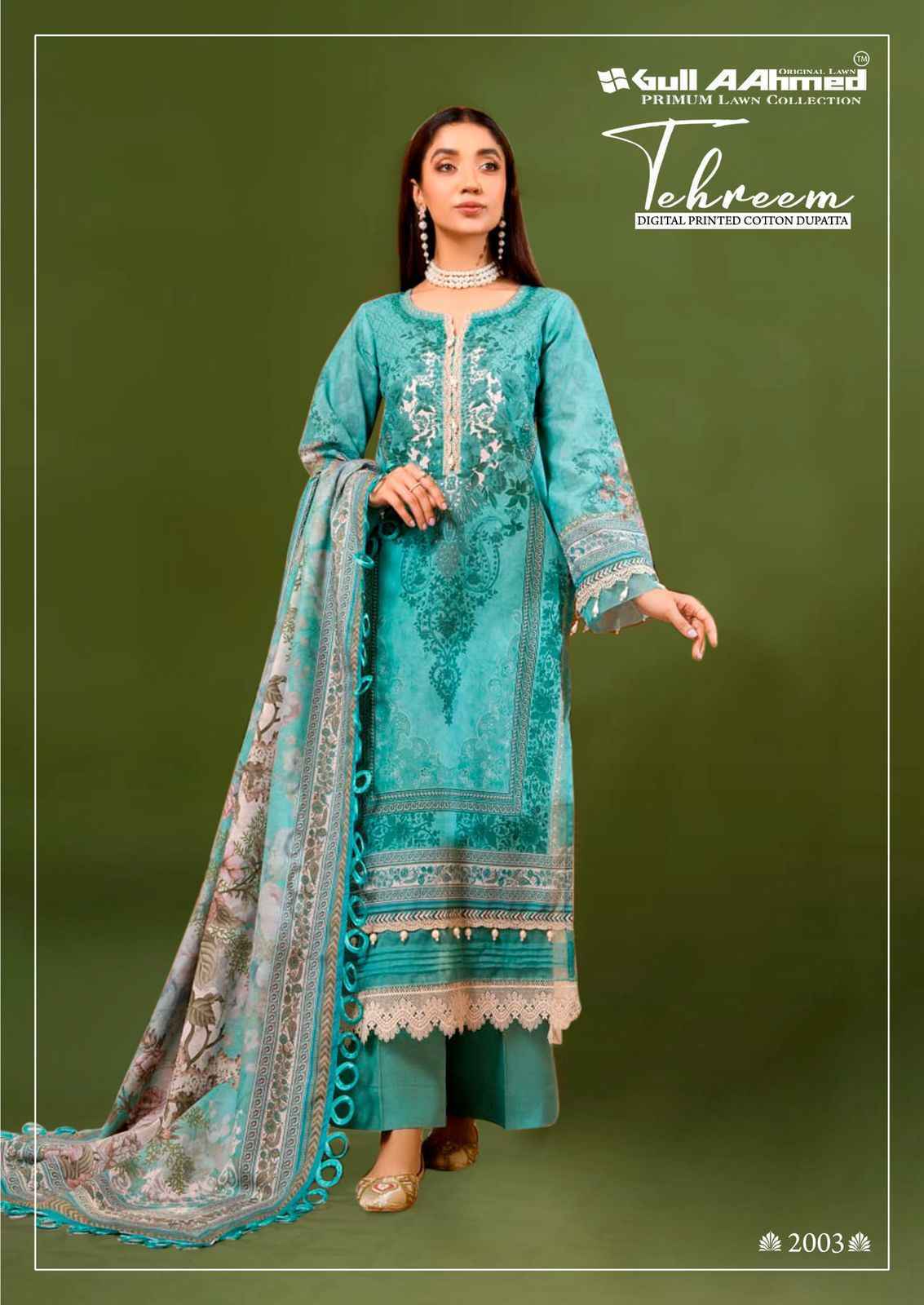 Gull Aahmed Tehreem Vol 2 Lawn Cotton Dress Material ( 6 pcs Catalogue )