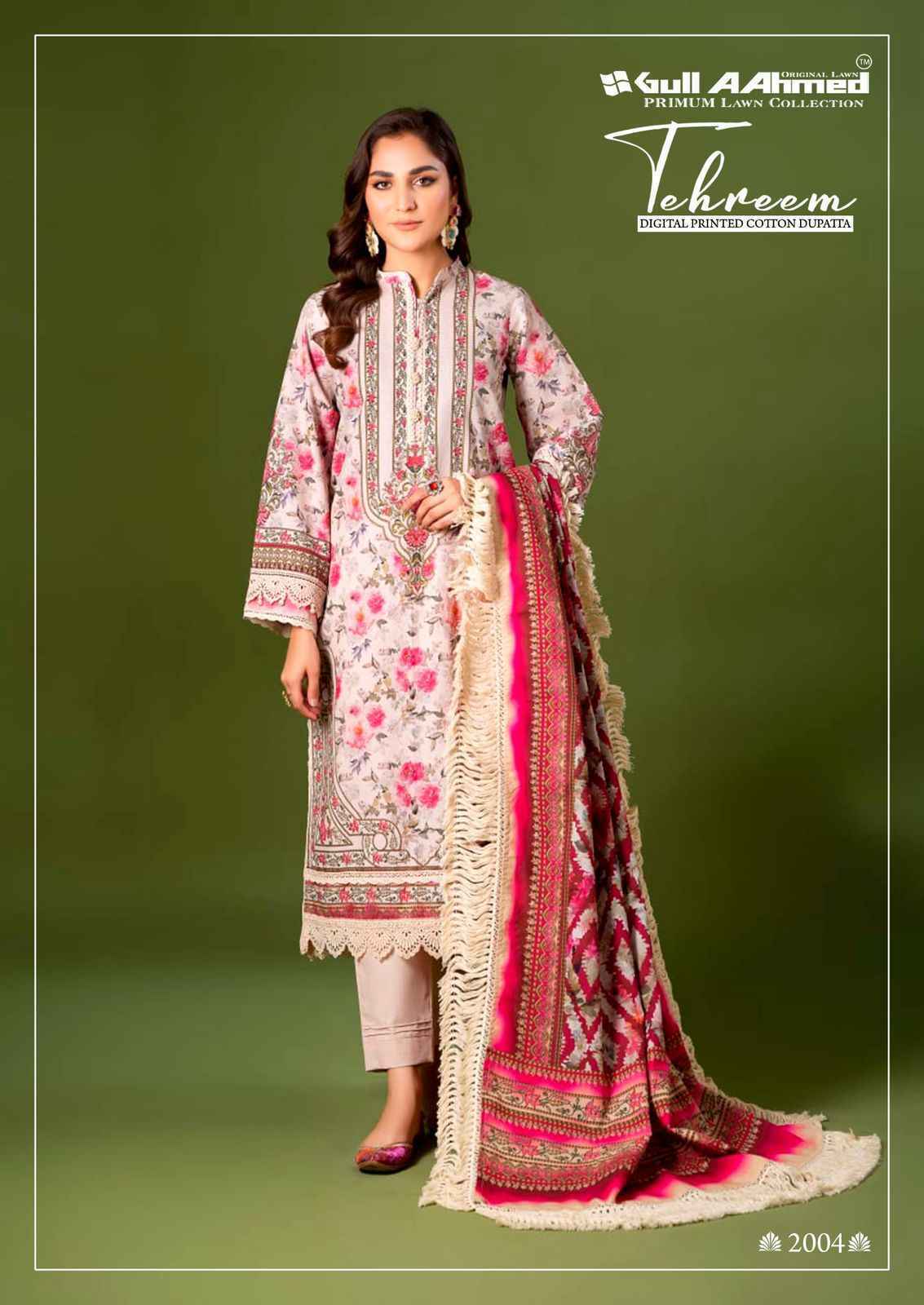 Gull Aahmed Tehreem Vol 2 Lawn Cotton Dress Material ( 6 pcs Catalogue )