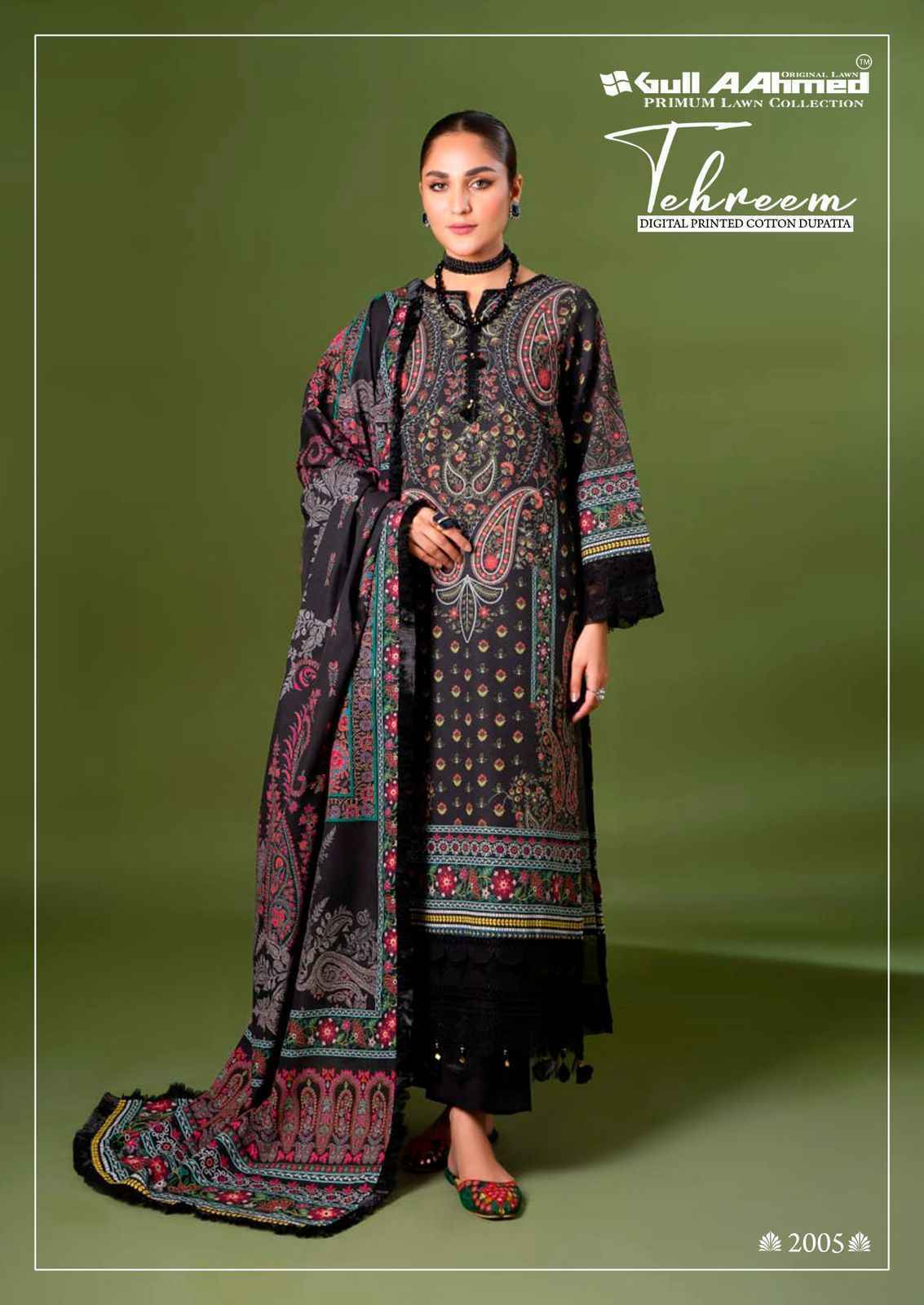 Gull Aahmed Tehreem Vol 2 Lawn Cotton Dress Material ( 6 pcs Catalogue )