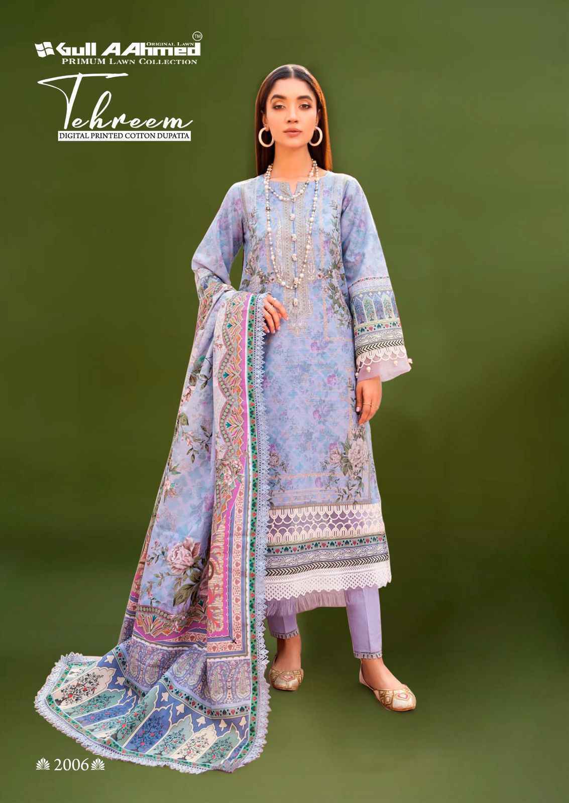 Gull Aahmed Tehreem Vol 2 Lawn Cotton Dress Material ( 6 pcs Catalogue )