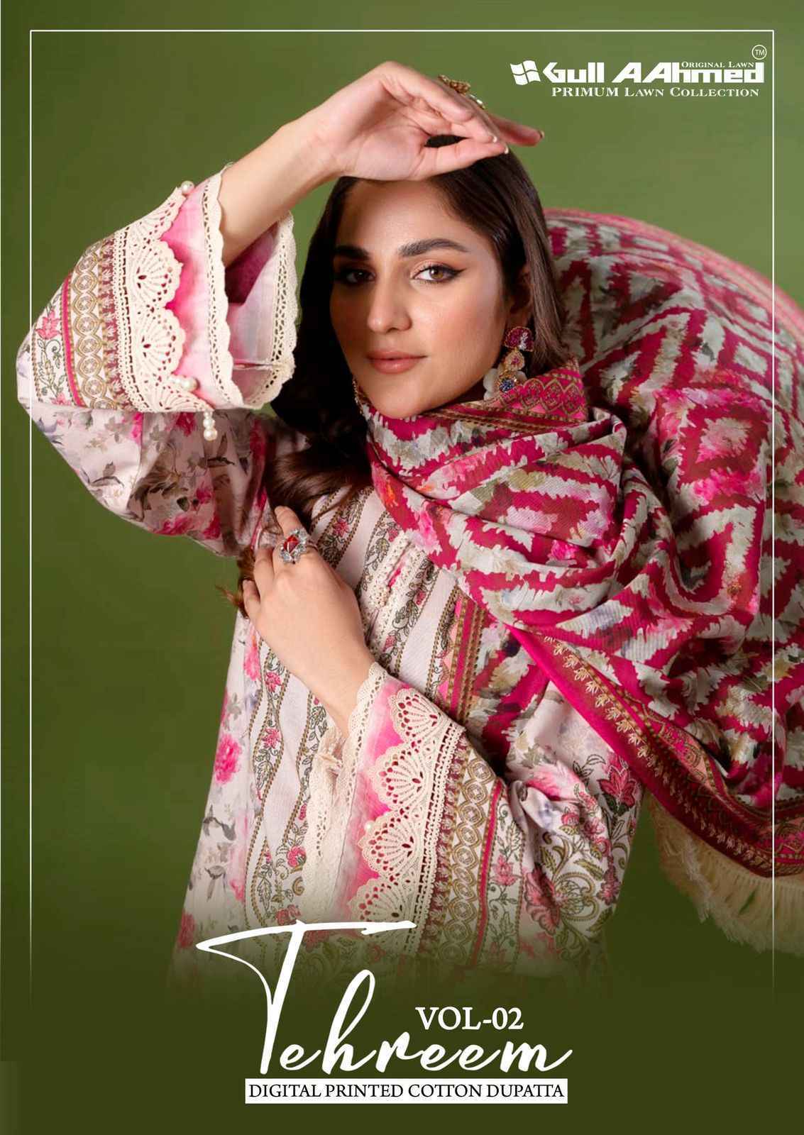 Gull Aahmed Tehreem Vol 2 Lawn Cotton Dress Material ( 6 pcs Catalogue )