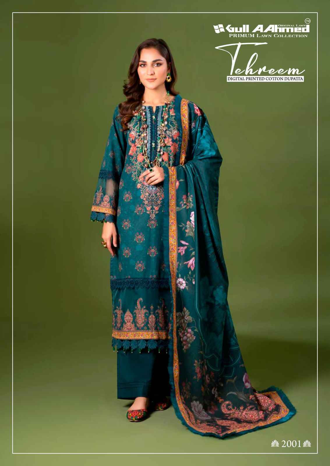 Gull Aahmed Tehreem Vol 2 Lawn Cotton Dress Material ( 6 pcs Catalogue )