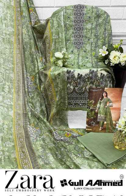 Gull Aahmed Zara Wholesale Lawn Dress Material ( 6 pcs Catalogue )