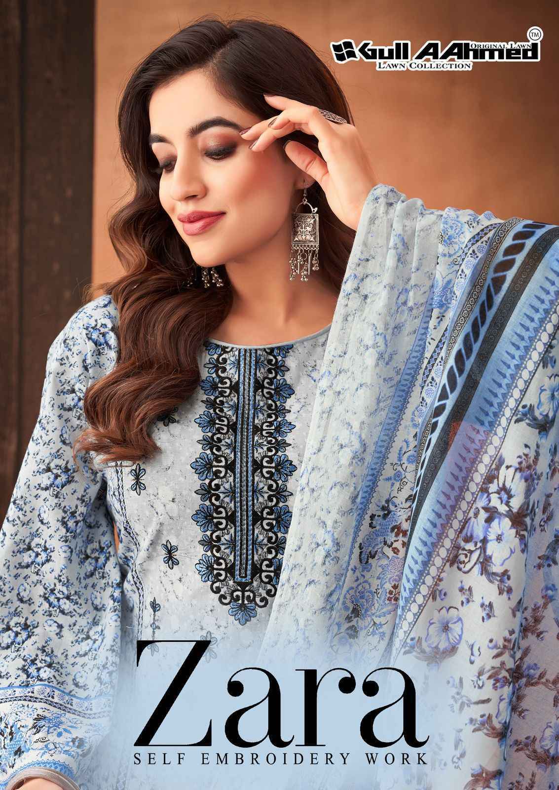 Gull Aahmed Zara Wholesale Lawn Dress Material ( 6 pcs Catalogue )