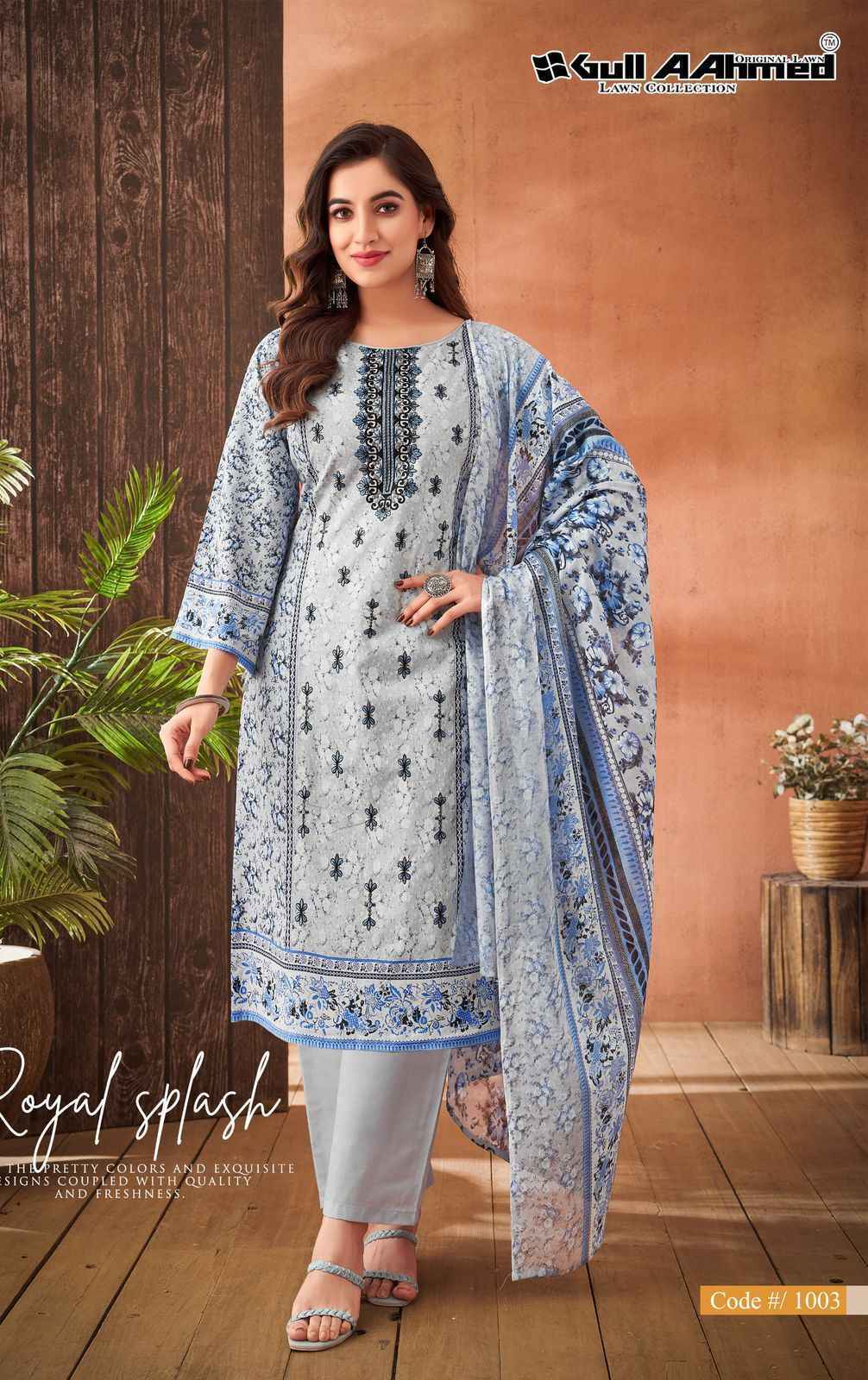 Gull Aahmed Zara Wholesale Lawn Dress Material ( 6 pcs Catalogue )