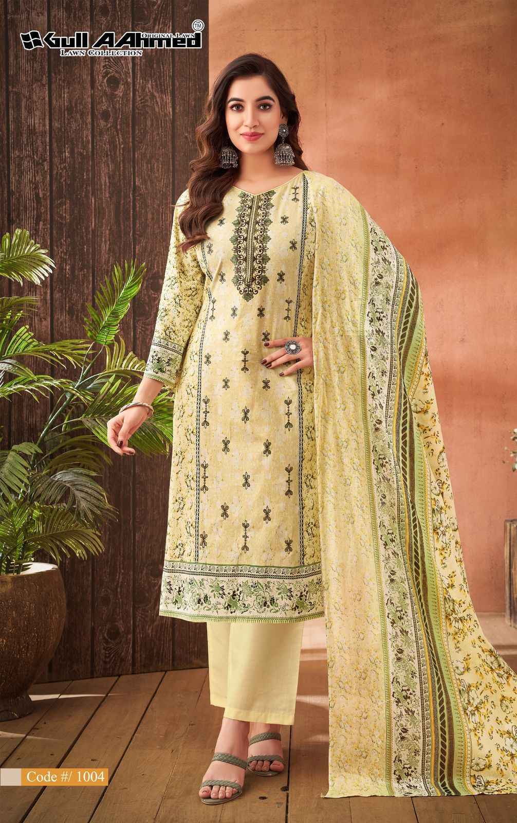 Gull Aahmed Zara Wholesale Lawn Dress Material ( 6 pcs Catalogue )