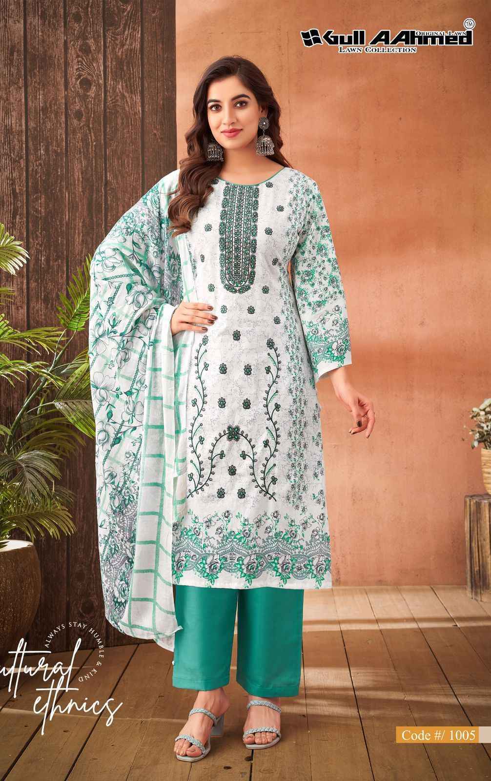 Gull Aahmed Zara Wholesale Lawn Dress Material ( 6 pcs Catalogue )