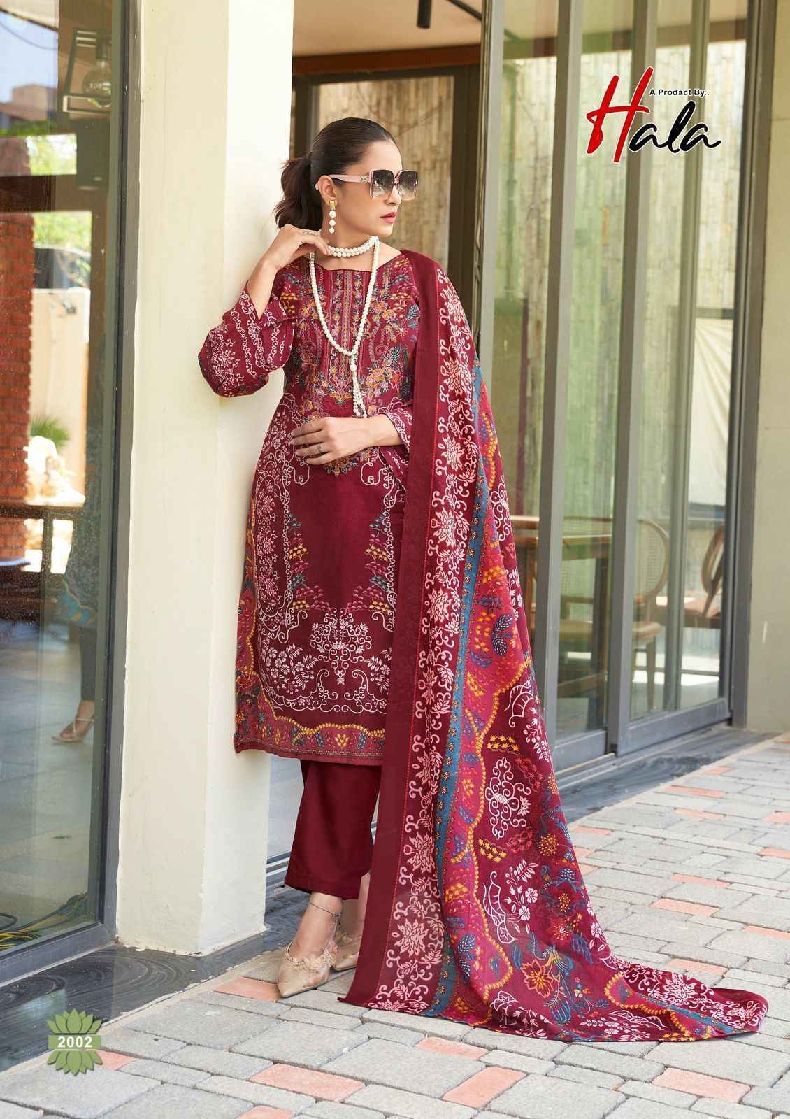 Hala Naira Vol 2 Cotton Pakistani Suits Surat Wholesaler ( 8 pcs Catalogue )