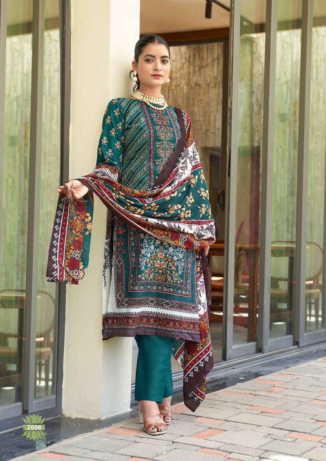 Hala Naira Vol 2 Cotton Pakistani Suits Surat Wholesaler ( 8 pcs Catalogue )