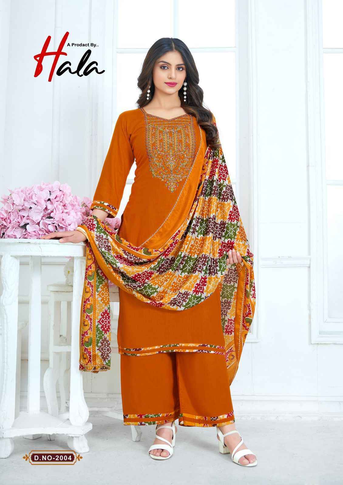 Hala Nigaar Vol 2 Rayon Suits Latest Catalog Online Shopping ( 8 pcs Catalogue )