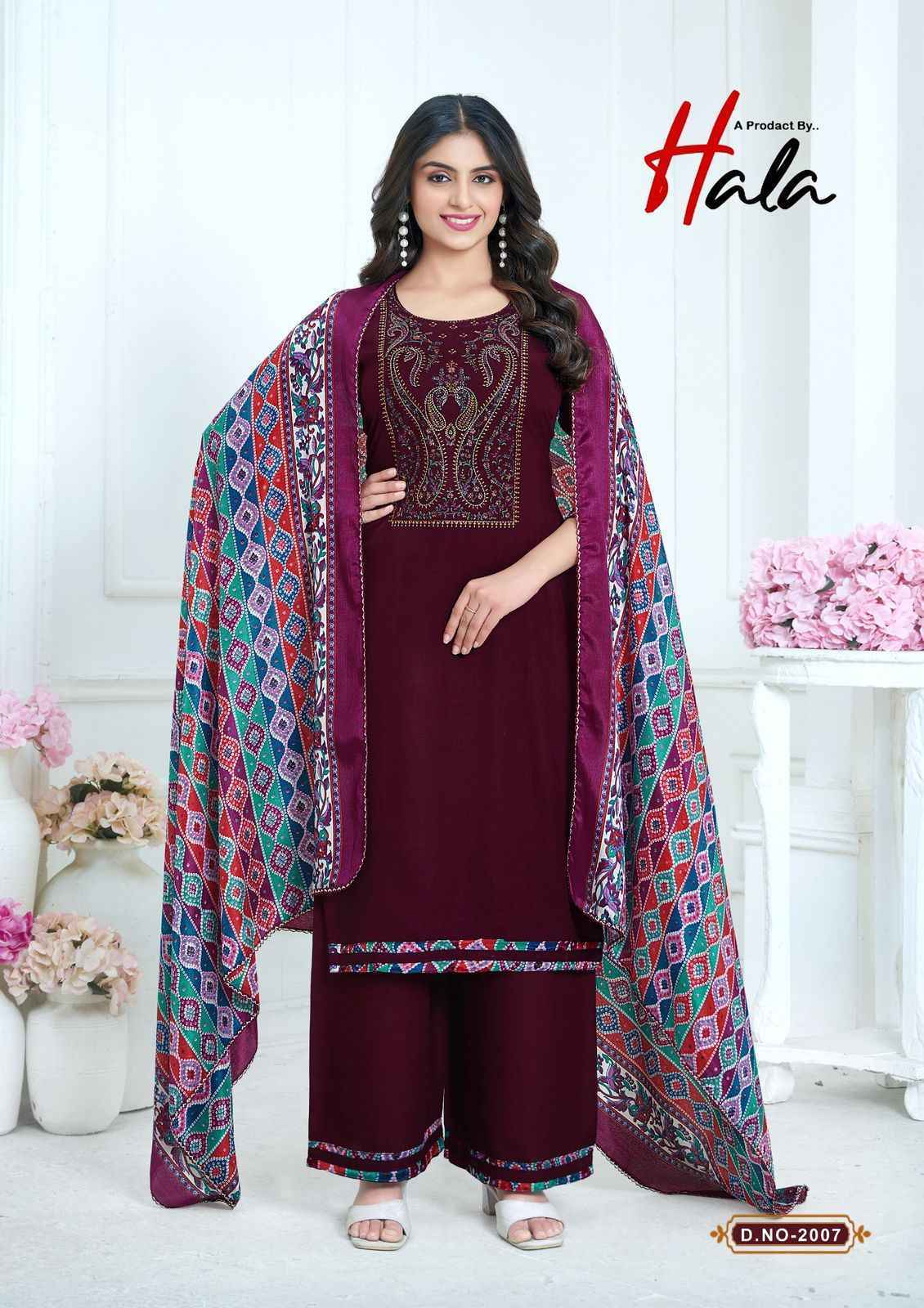 Hala Nigaar Vol 2 Rayon Suits Latest Catalog Online Shopping ( 8 pcs Catalogue )