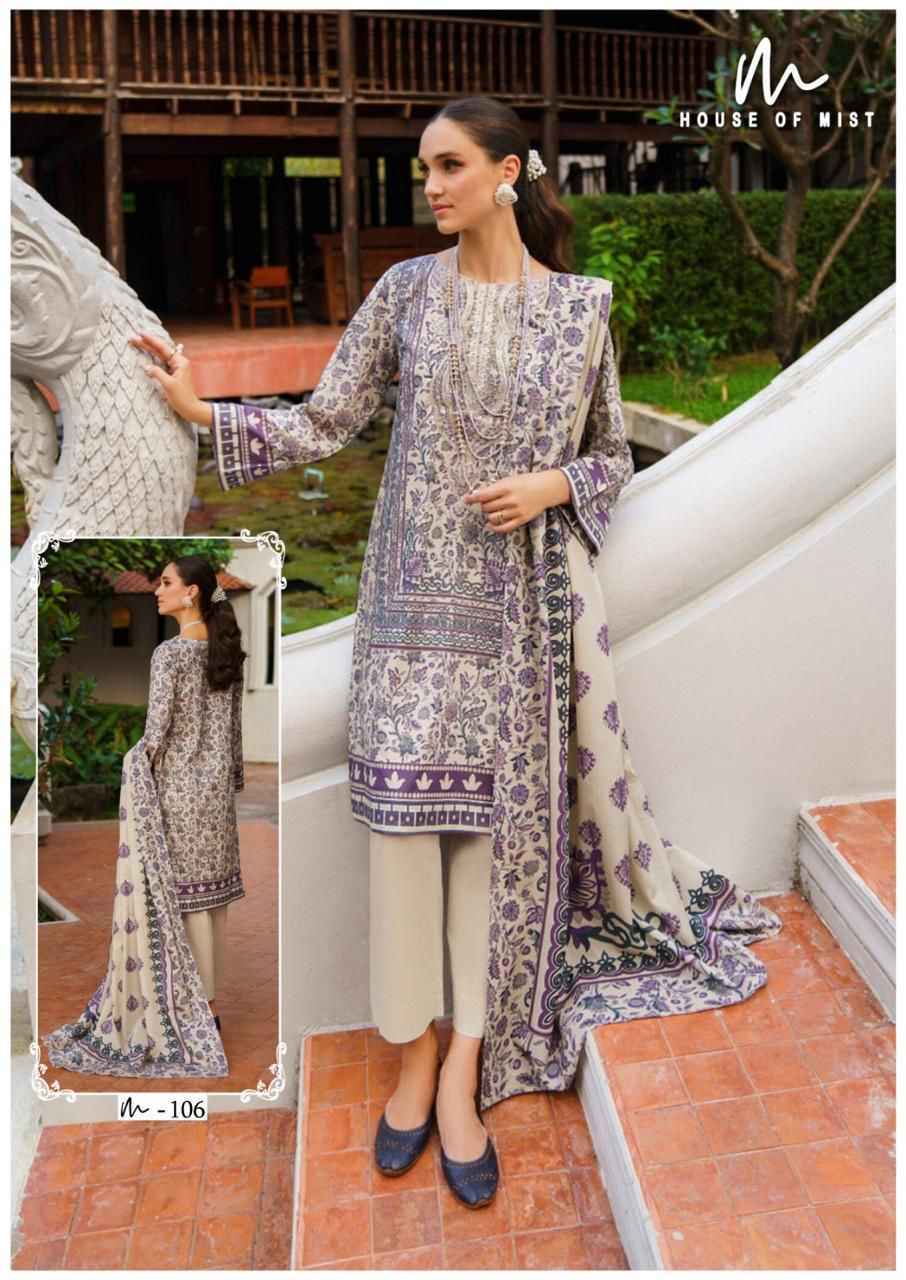 House Of Mist Ghazal Cotton Vol 11 Cotton Dress Material ( 6 pcs Catalogue )