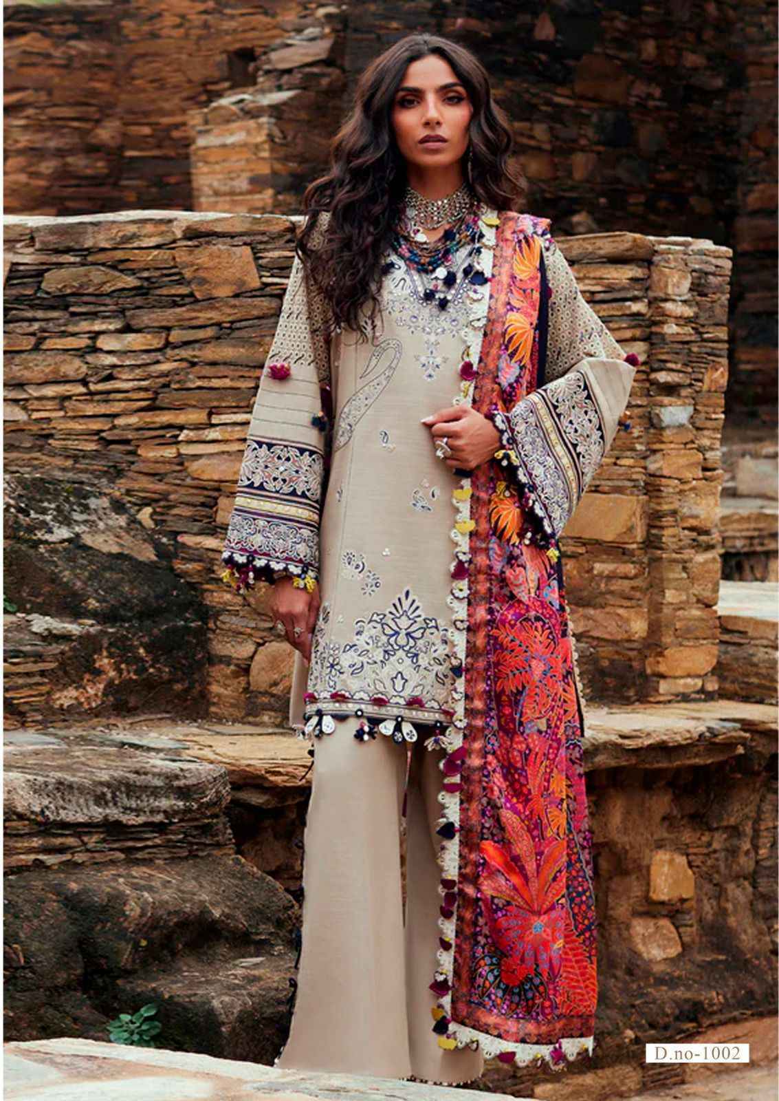 Jade Ayesha Zara Vol 1 Wholesale Pakistani Lawn Cotton Dress Material ( 6 pcs Catalogue )