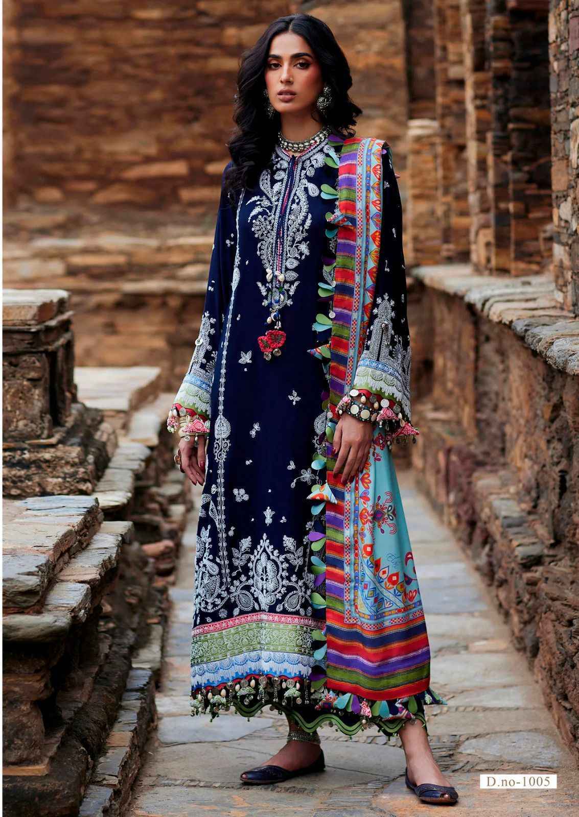 Jade Ayesha Zara Vol 1 Wholesale Pakistani Lawn Cotton Dress Material ( 6 pcs Catalogue )