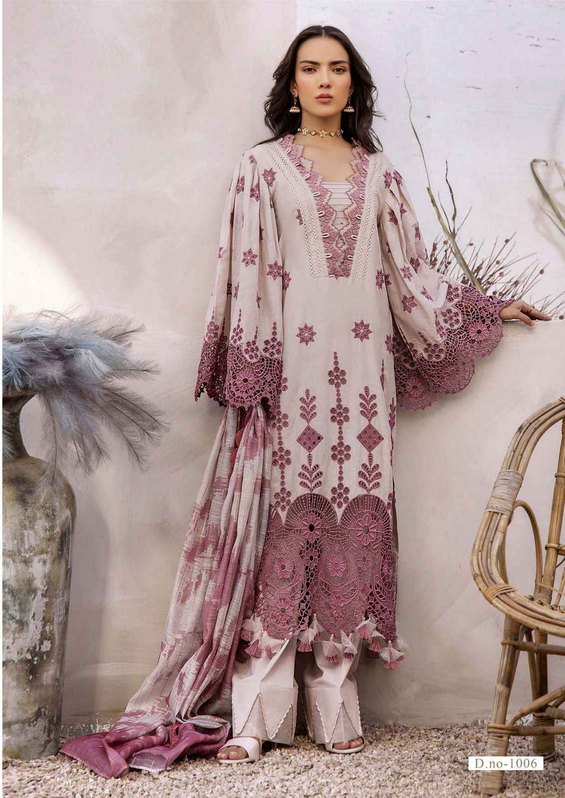 Jade Ayesha Zara Vol 1 Wholesale Pakistani Lawn Cotton Dress Material ( 6 pcs Catalogue )