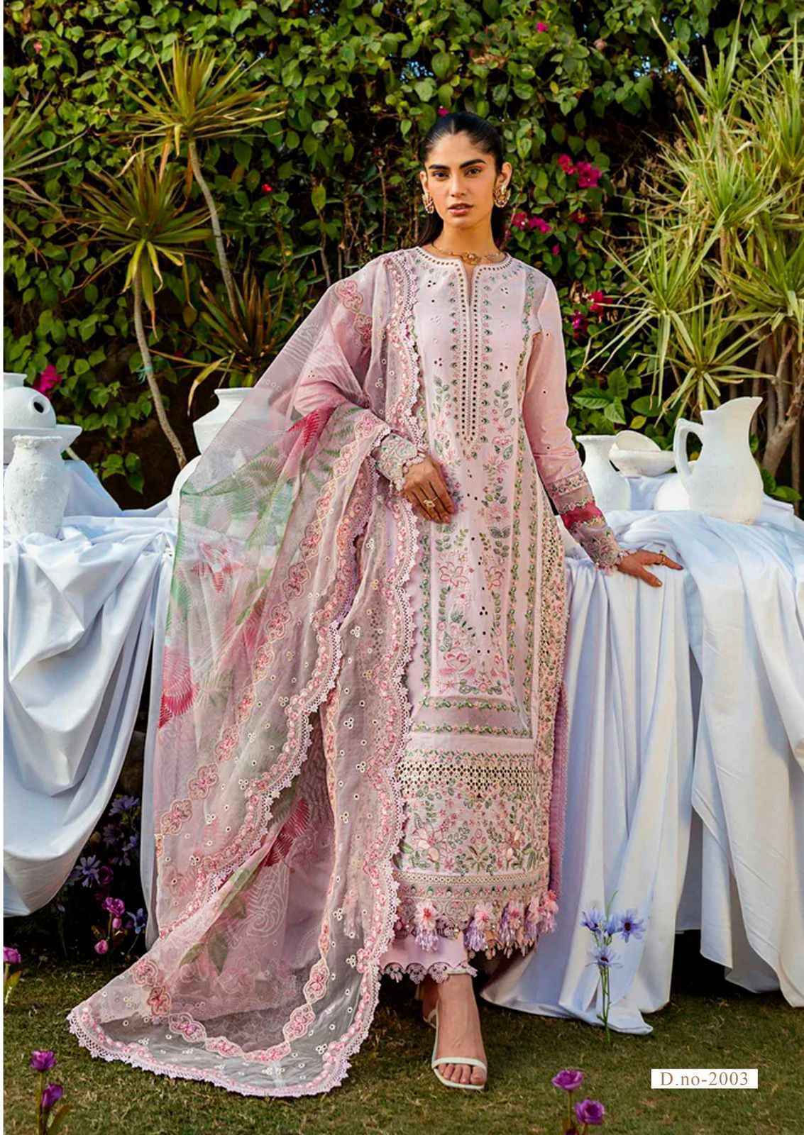 Jade Noor Aahmed Vol 2 Lawn Cotton Dress Material ( 6 pcs Catalogue )