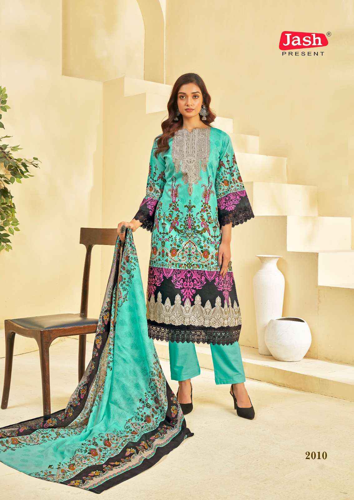 Jash Belliza Vol 2 Cotton Pakistani Salwar Kameez ( 10 Pcs catalogue )