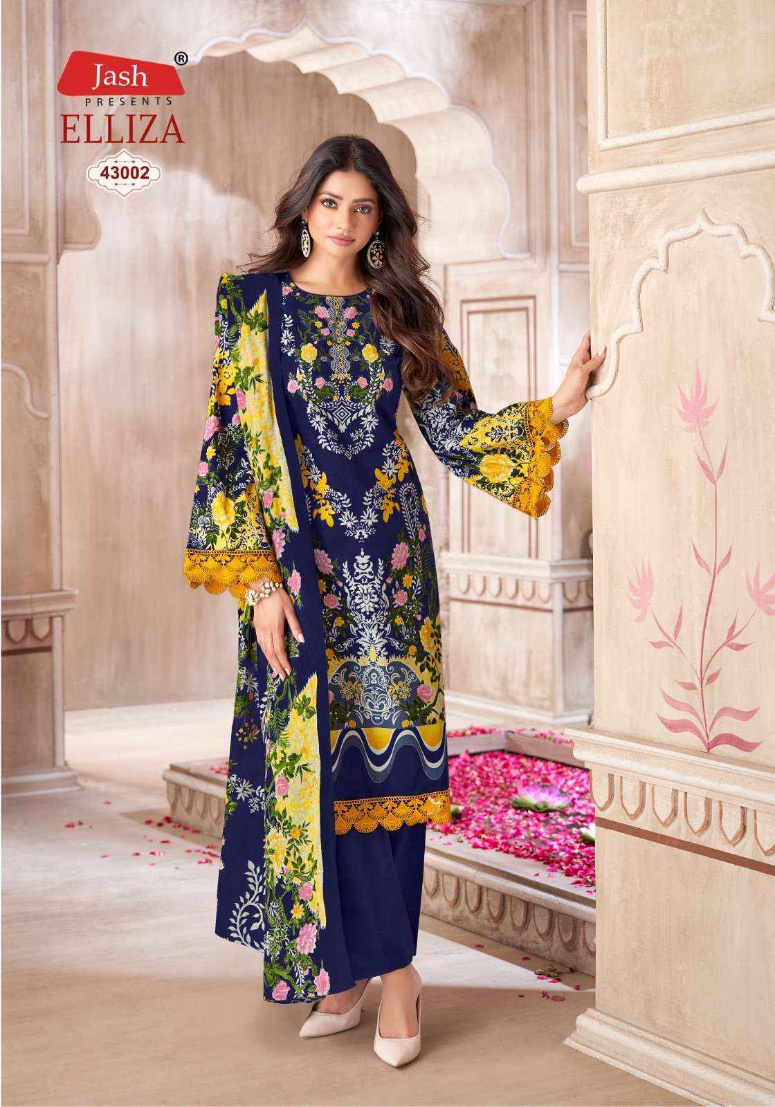 Jash Elliza Vol 43 Wholesale Cotton Dress Material - Wholesale Factory ( 10 pcs Catalogue )