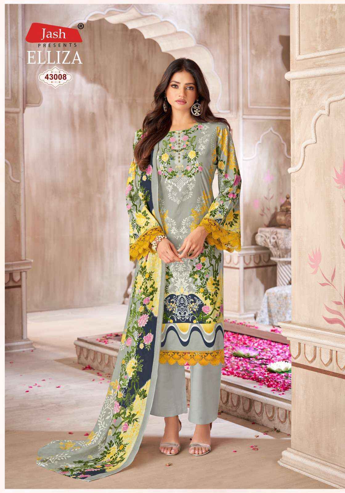 Jash Elliza Vol 43 Wholesale Cotton Dress Material - Wholesale Factory ( 10 pcs Catalogue )