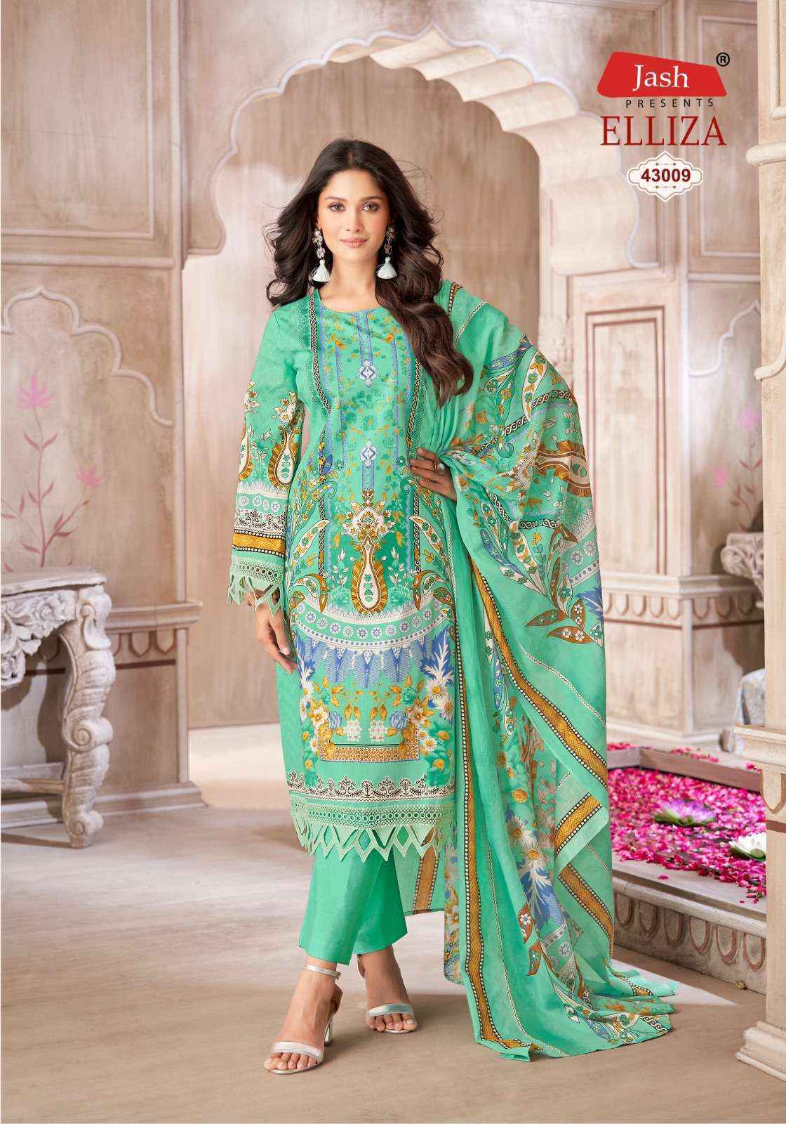 Jash Elliza Vol 43 Wholesale Cotton Dress Material - Wholesale Factory ( 10 pcs Catalogue )