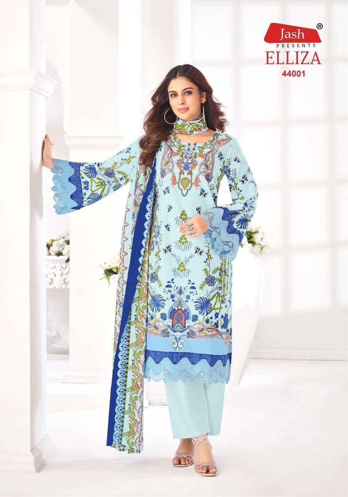 Jash Elliza Vol-44 Cotton Dress Material - surat Wholesale Market (10 pcs Catalogue)