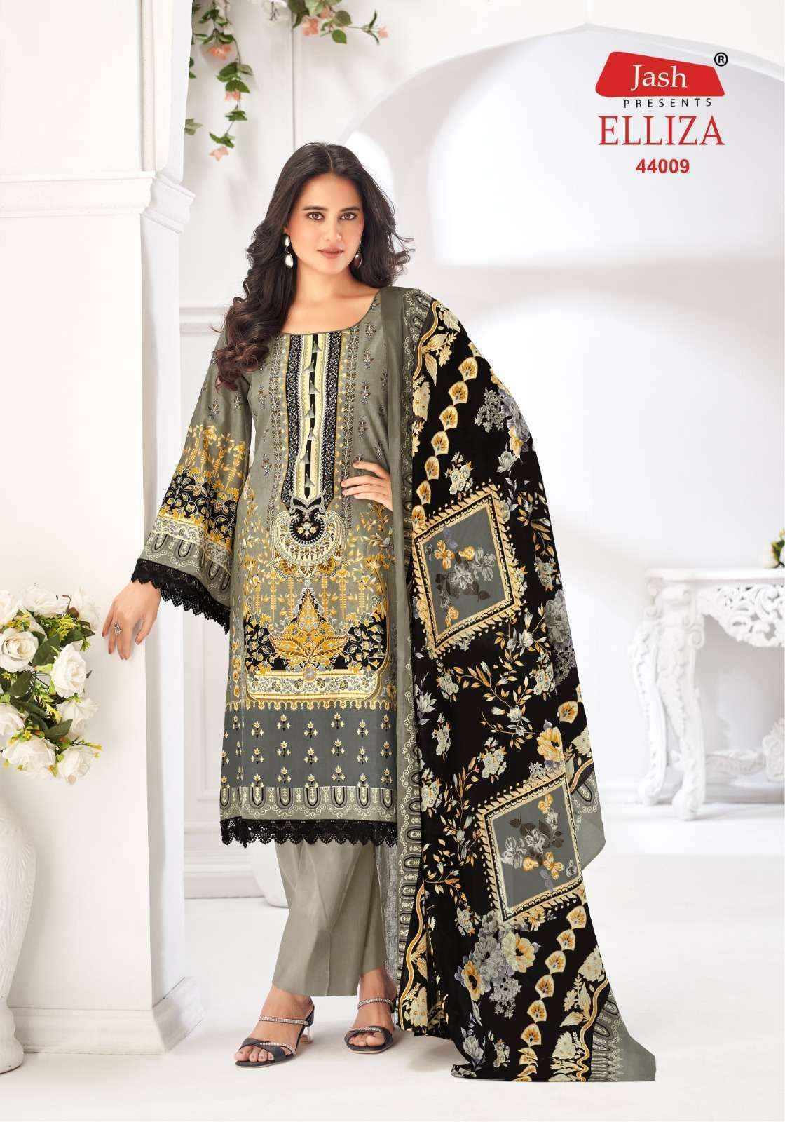 Jash Elliza Vol-44 Cotton Dress Material - surat Wholesale Market (10 pcs Catalogue)