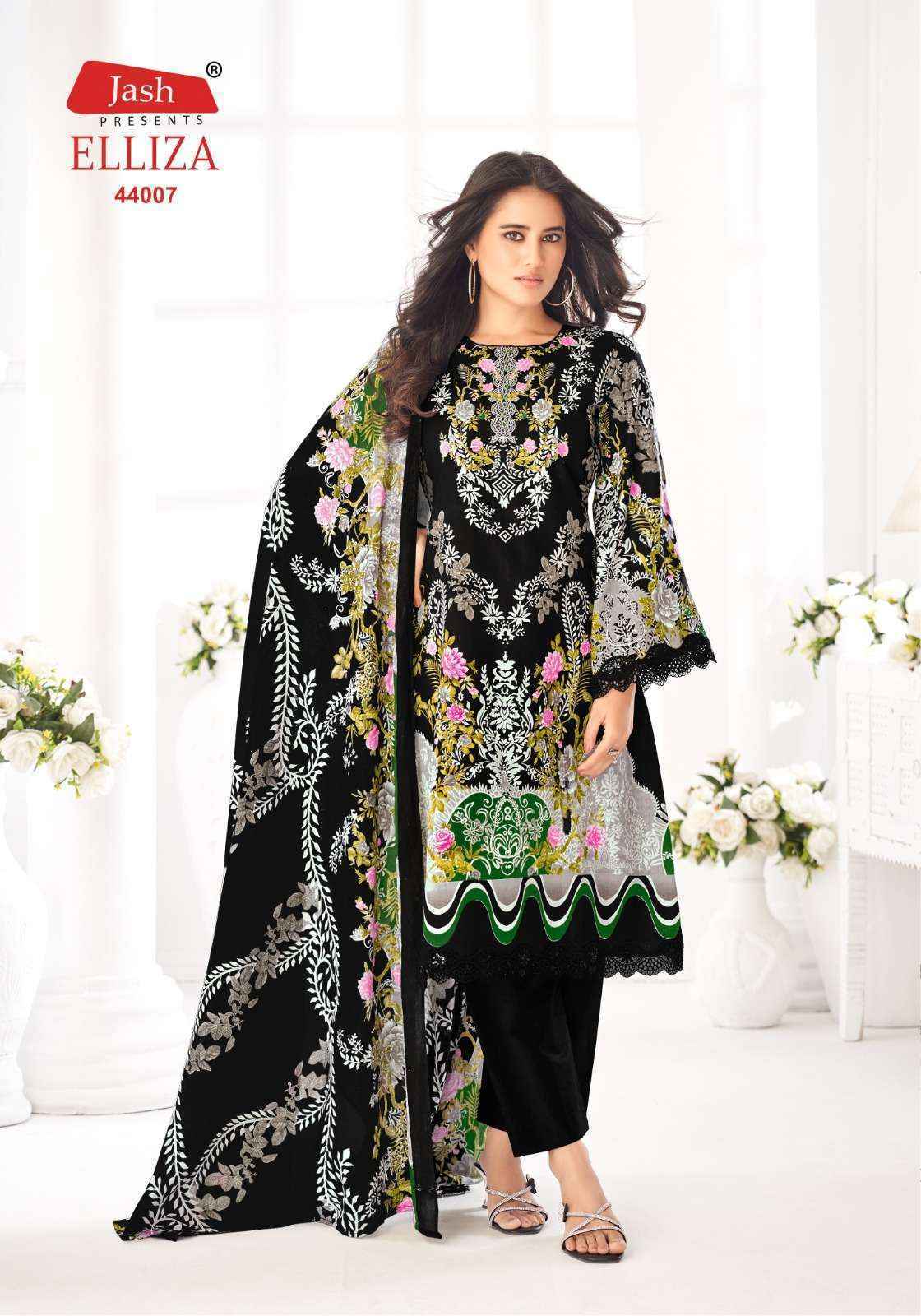 Jash Elliza Vol-44 Cotton Dress Material - surat Wholesale Market (10 pcs Catalogue)