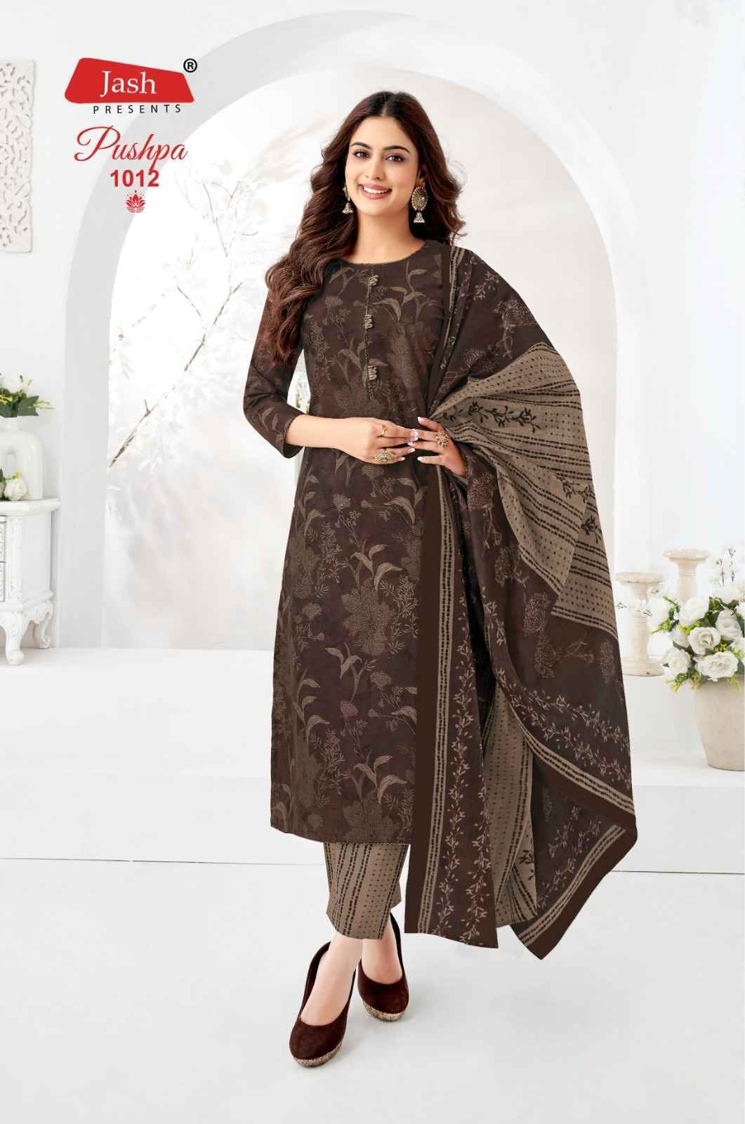 Jash Pushpa Vol 1 Cotton Readymade Suits - Surat Wholesale Market (12 pcs Catalogue )