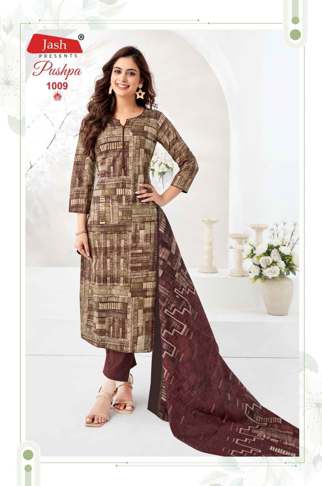 Jash Pushpa Vol 1 Cotton Readymade Suits - Surat Wholesale Market (12 pcs Catalogue )