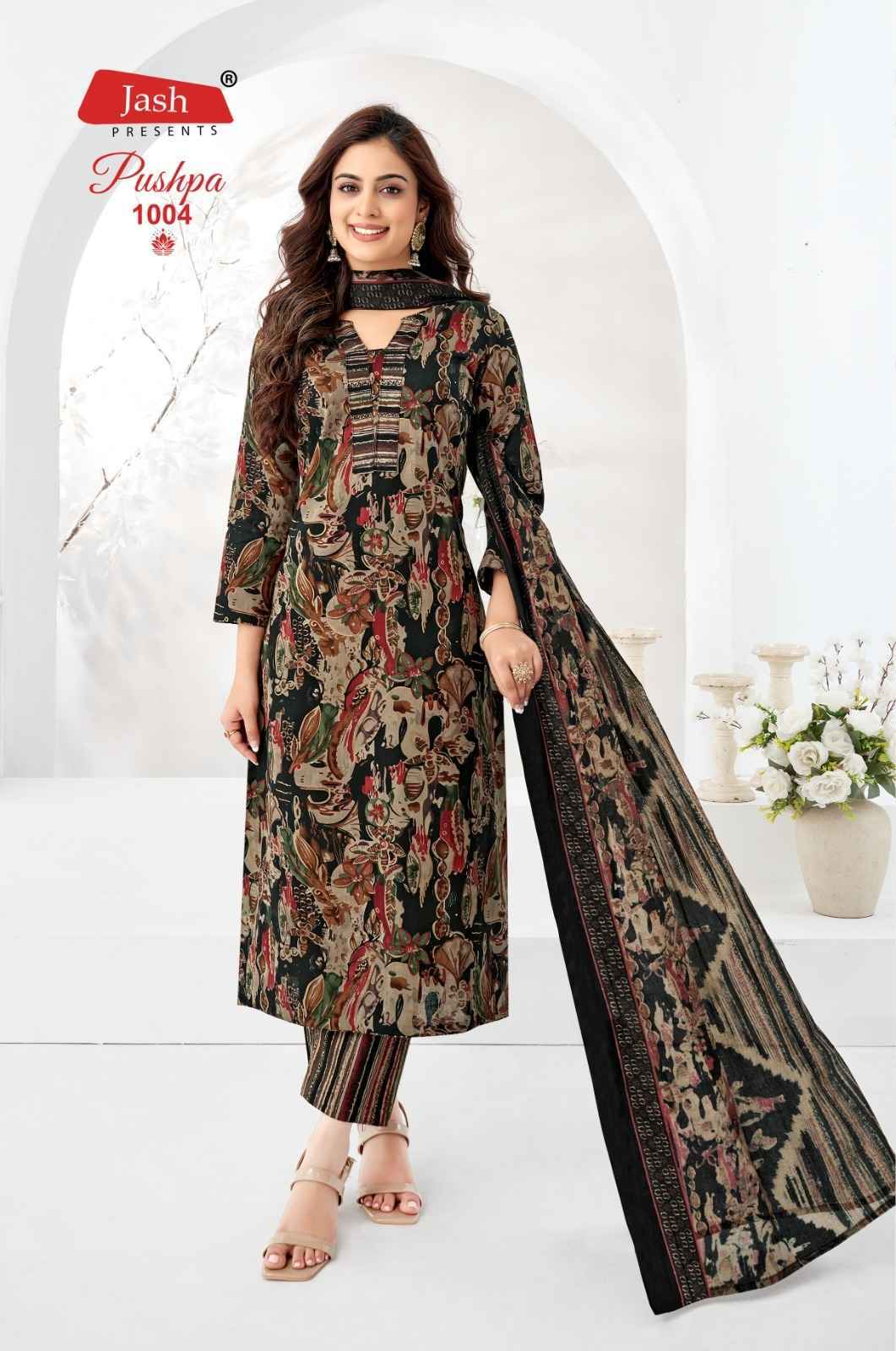 Jash Pushpa Vol 1 Cotton Readymade Suits - Surat Wholesale Market (12 pcs Catalogue )