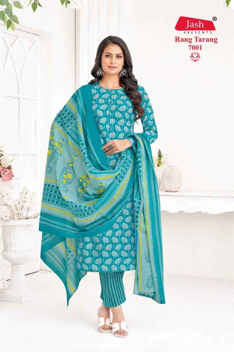 Jash Rang Tarang Vol 7 Cotton Printed Dress Material Wholesale Surat (10 Pcs Catalogue )