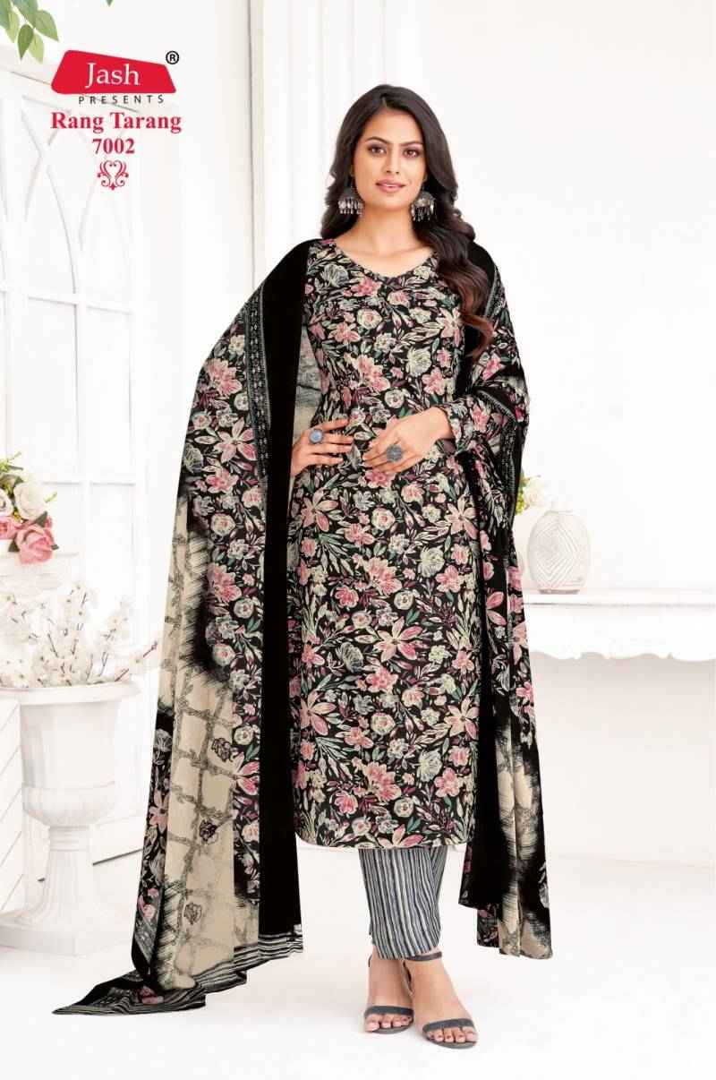 Jash Rang Tarang Vol 7 Cotton Printed Dress Material Wholesale Surat (10 Pcs Catalogue )