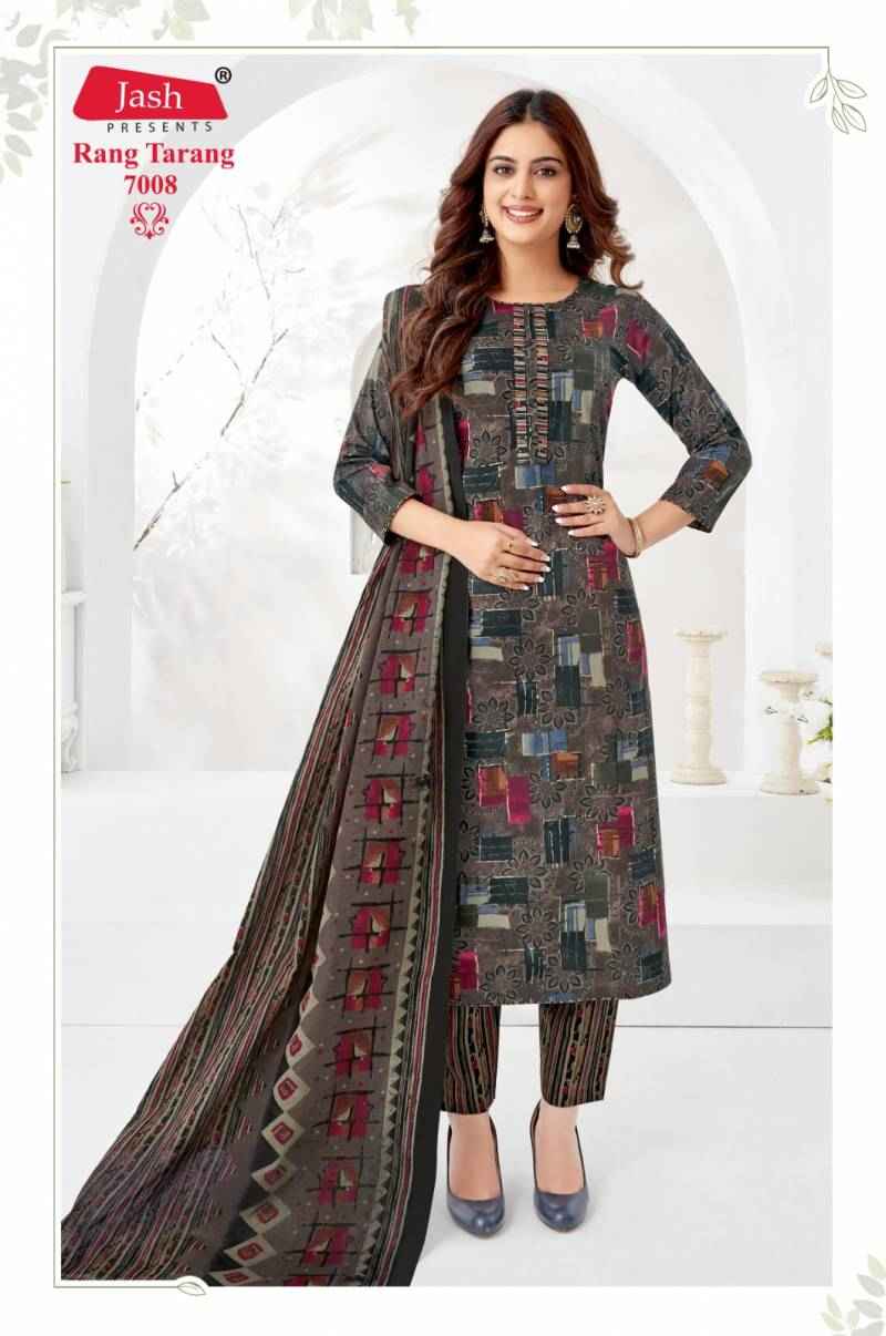 Jash Rang Tarang Vol 7 Cotton Printed Dress Material Wholesale Surat (10 Pcs Catalogue )