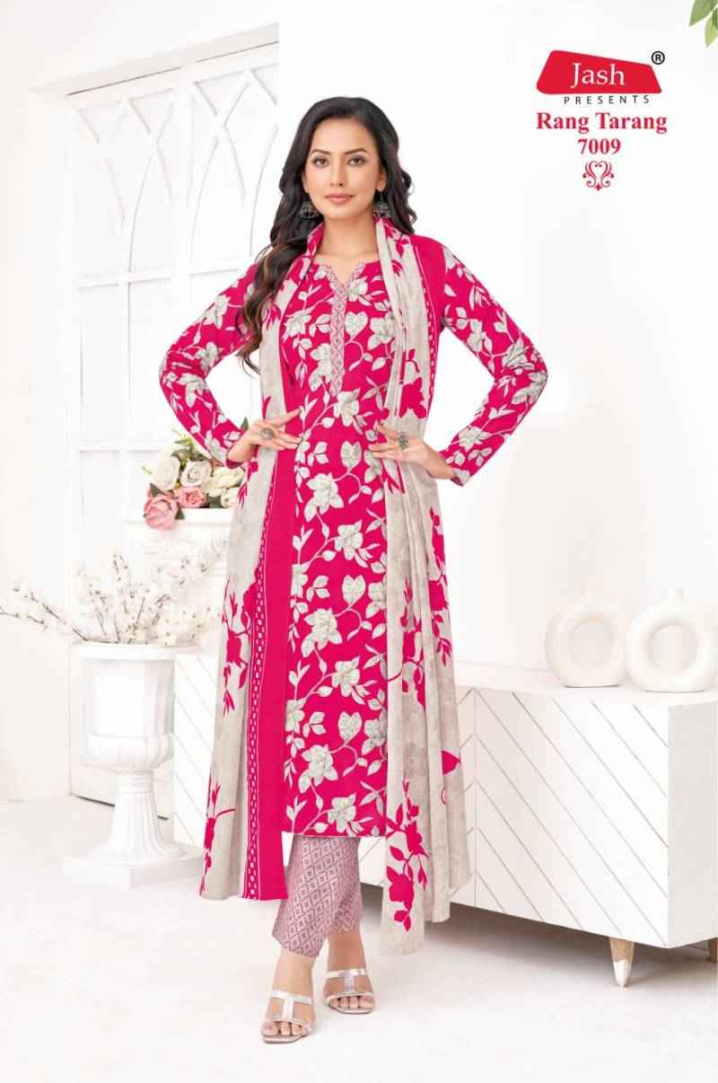 Jash Rang Tarang Vol 7 Cotton Printed Dress Material Wholesale Surat (10 Pcs Catalogue )