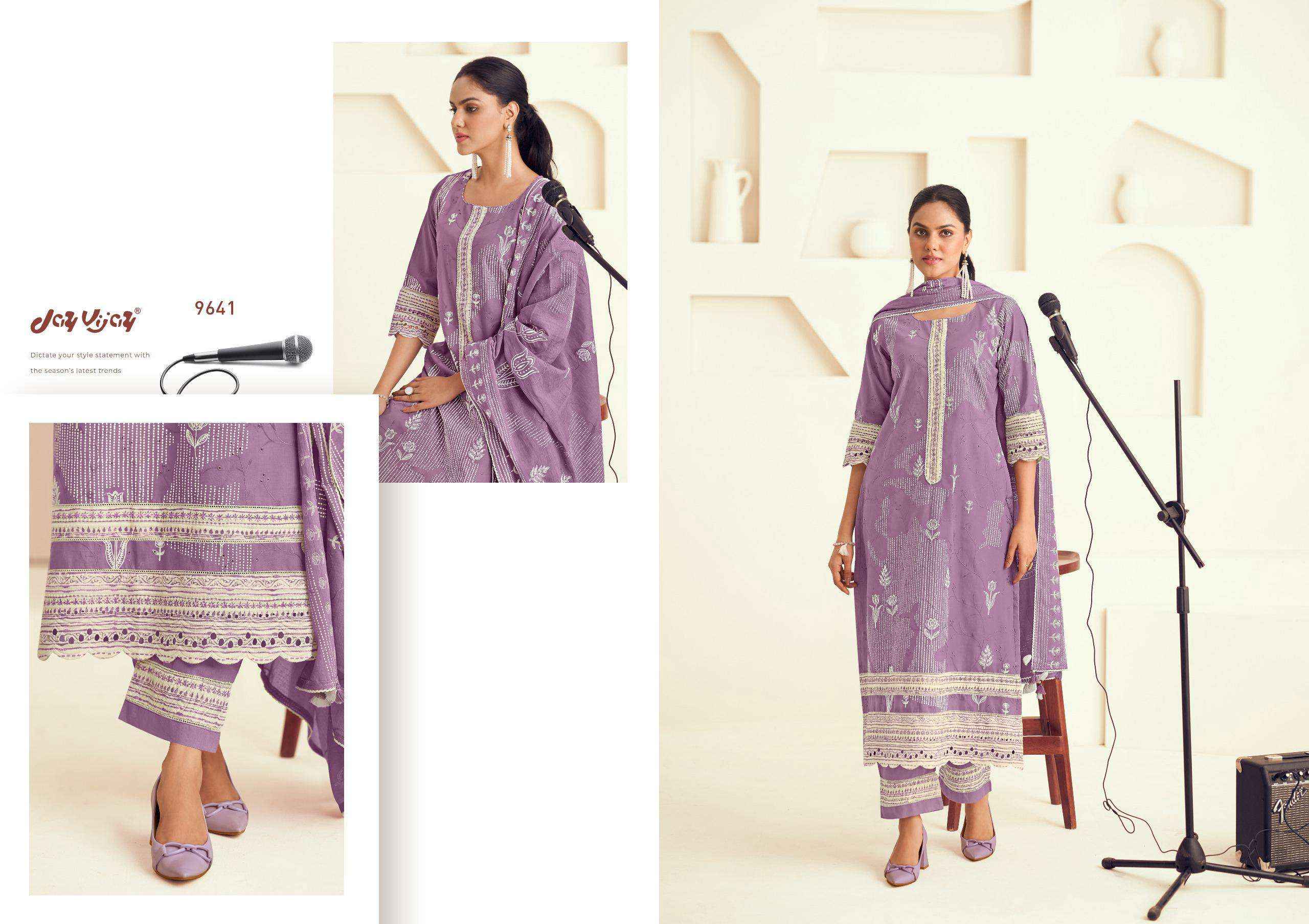 Jay Vijay Forever Girl Ethnic Wear Cotton Salwar Kameez Wholesale Price ( 7 Pcs Catalog )