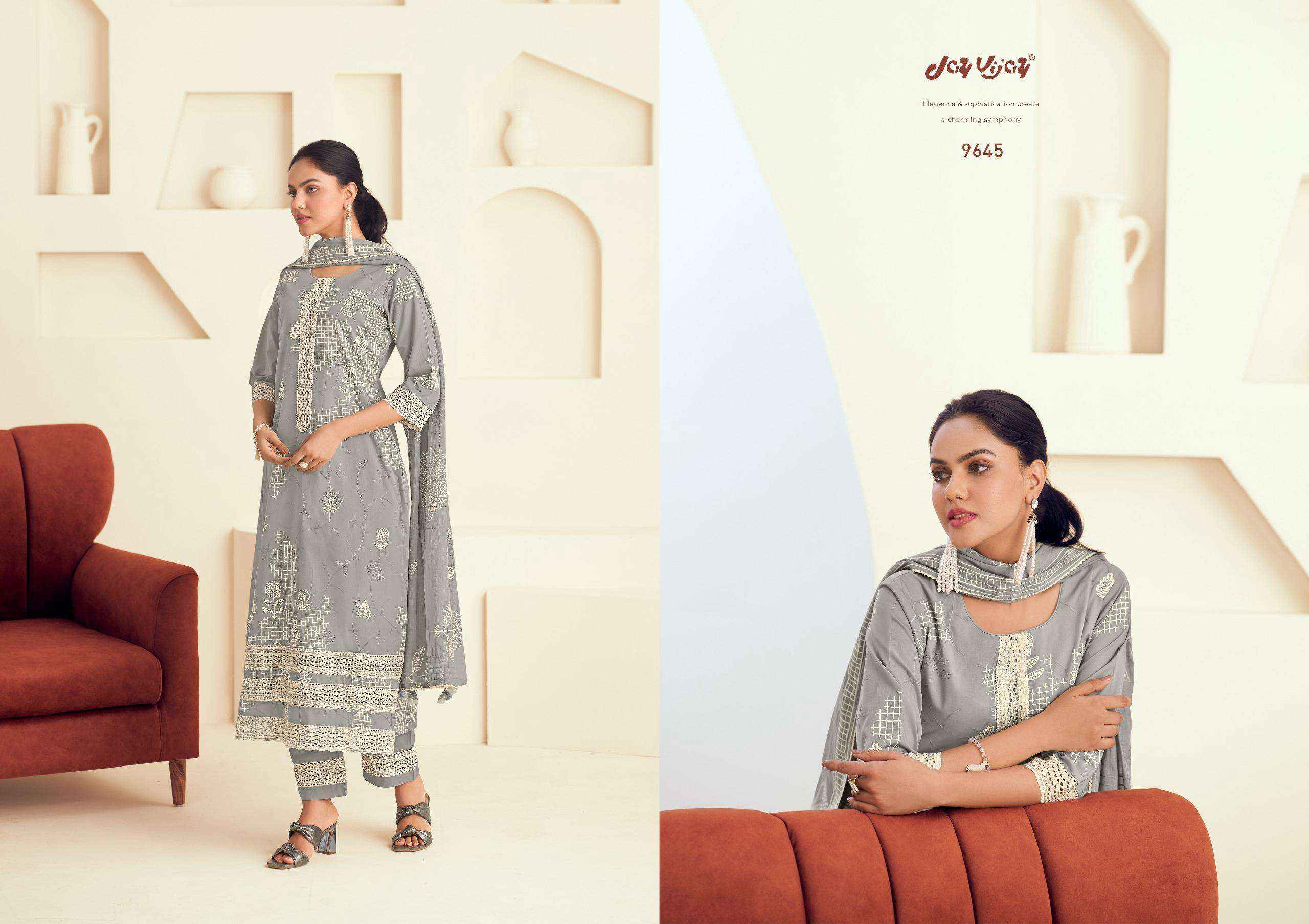 Jay Vijay Forever Girl Ethnic Wear Cotton Salwar Kameez Wholesale Price ( 7 Pcs Catalog )