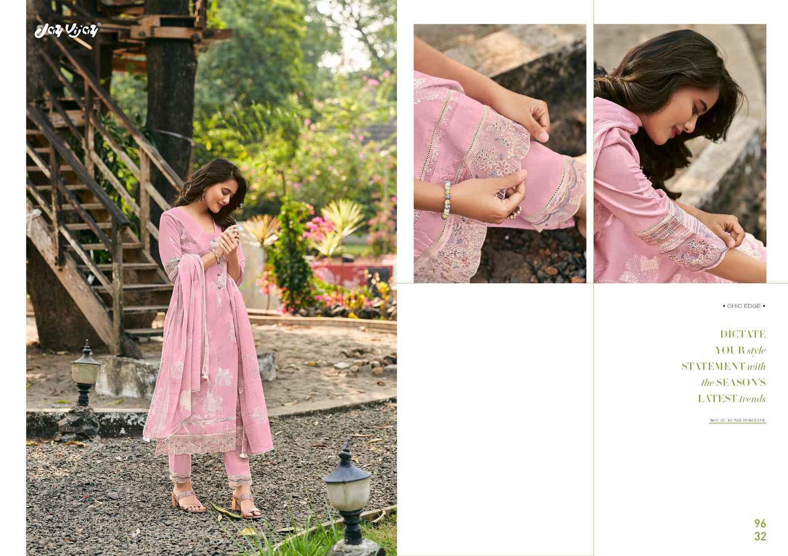 Jay Vijay Luka Chhupi Cotton Dress Material Catalog With Price ( 7 pcs Catalogue )