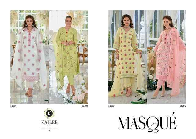Kailee Fashion Masque Wholesale Cotton Kurti Combo ( 4 pcs Catalogue )