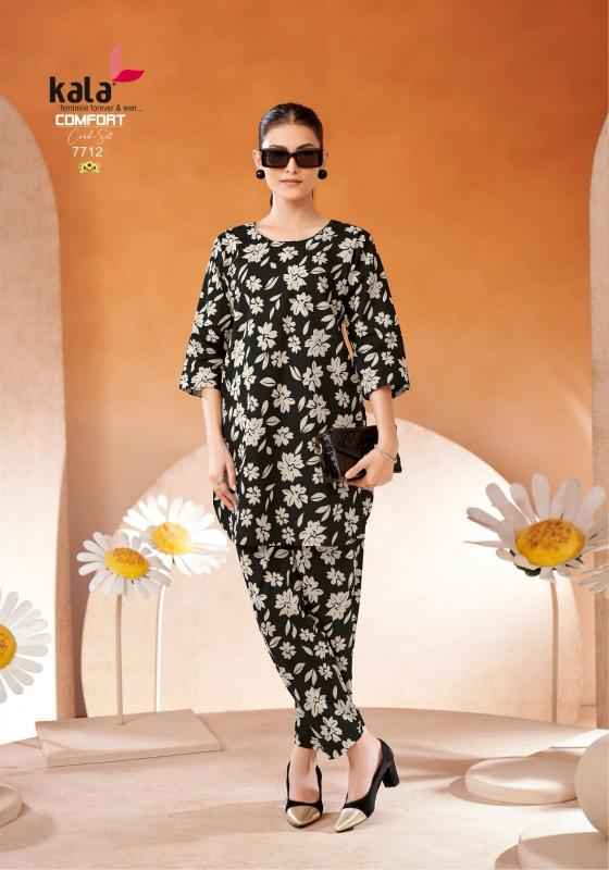 Kala Comfort Cord Set Vol 2 Cotton Printed Co Ord Set Wholesale Surat ( 12 Pcs Catalogue )