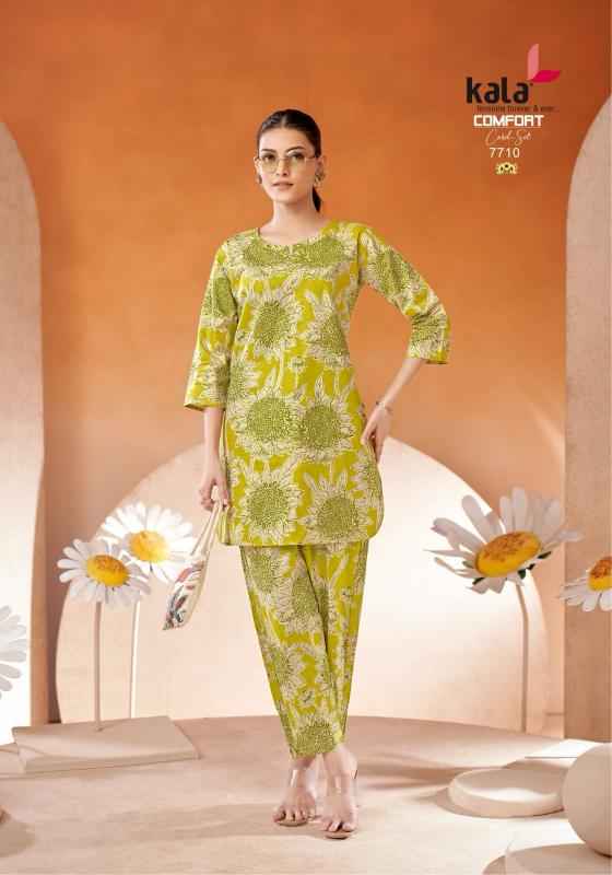 Kala Comfort Cord Set Vol 2 Cotton Printed Co Ord Set Wholesale Surat ( 12 Pcs Catalogue )