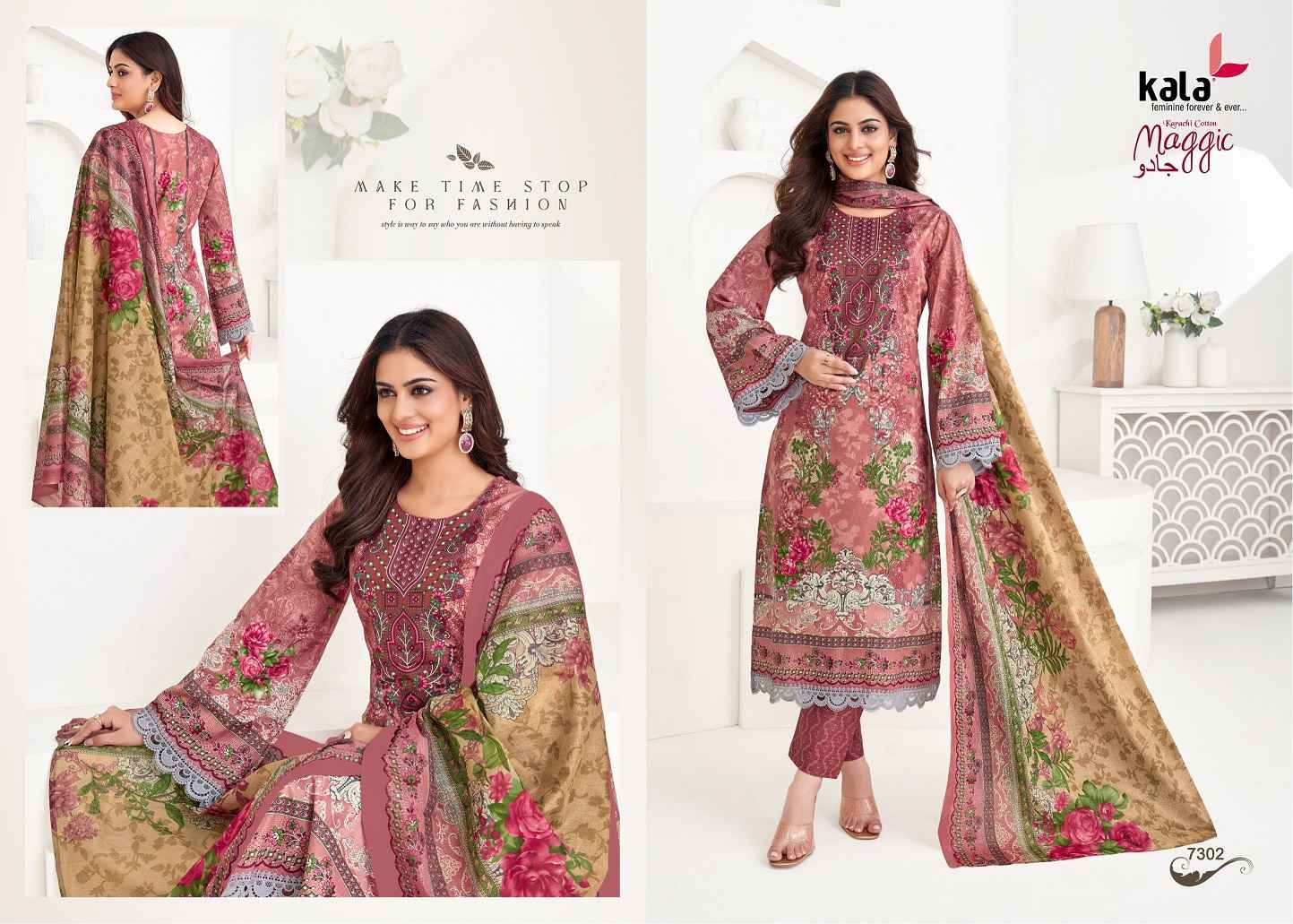 Kala Maggic Vol 22 Suits Wholesale - Cotton Dress Material ( 12 pcs Catalogue )