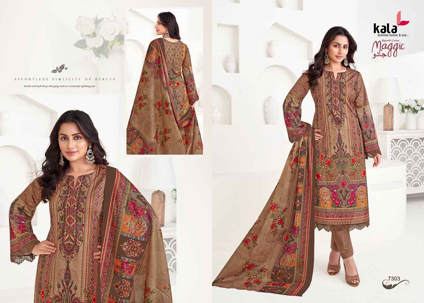 Kala Maggic Vol 22 Suits Wholesale - Cotton Dress Material ( 12 pcs Catalogue )