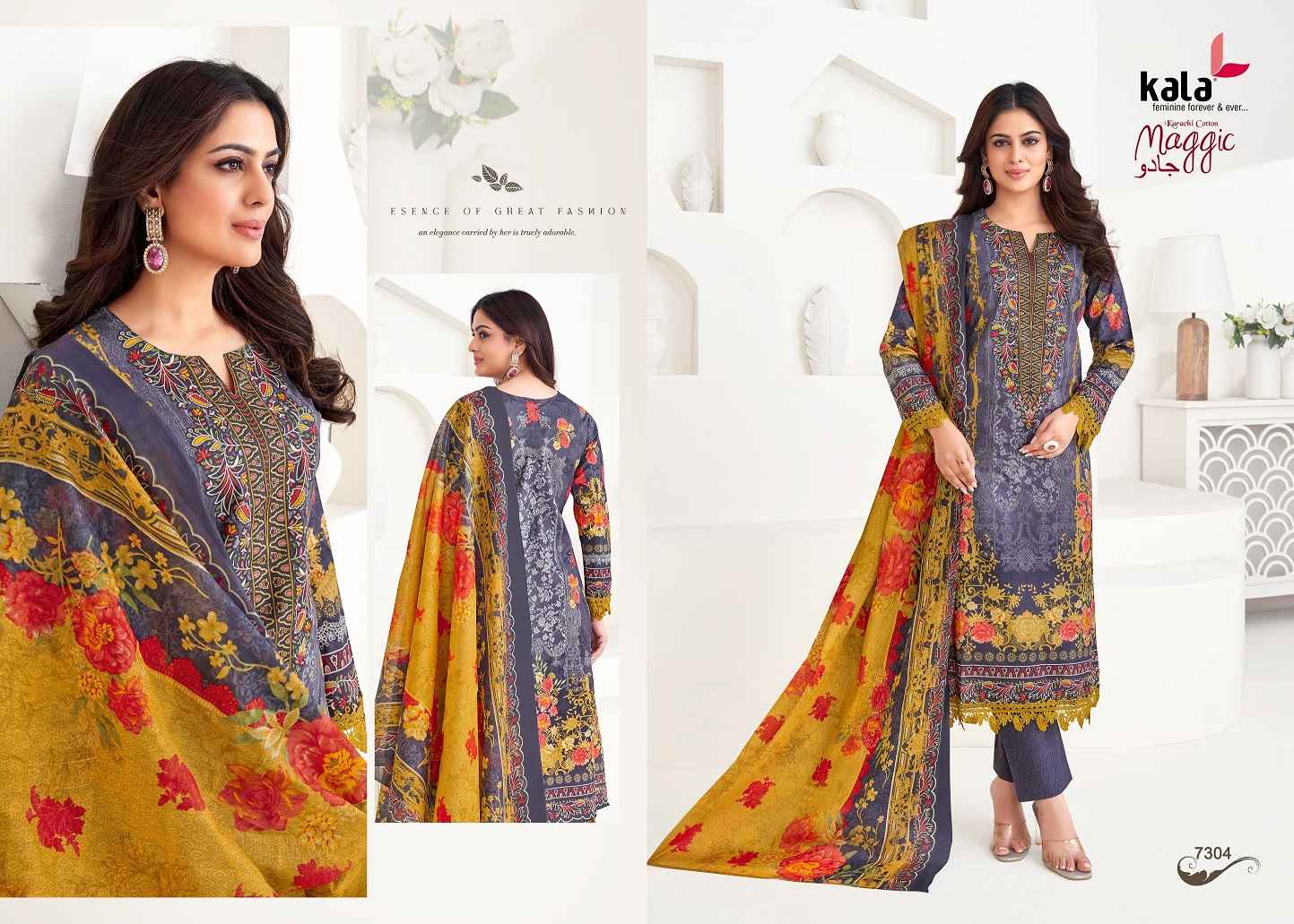Kala Maggic Vol 22 Suits Wholesale - Cotton Dress Material ( 12 pcs Catalogue )