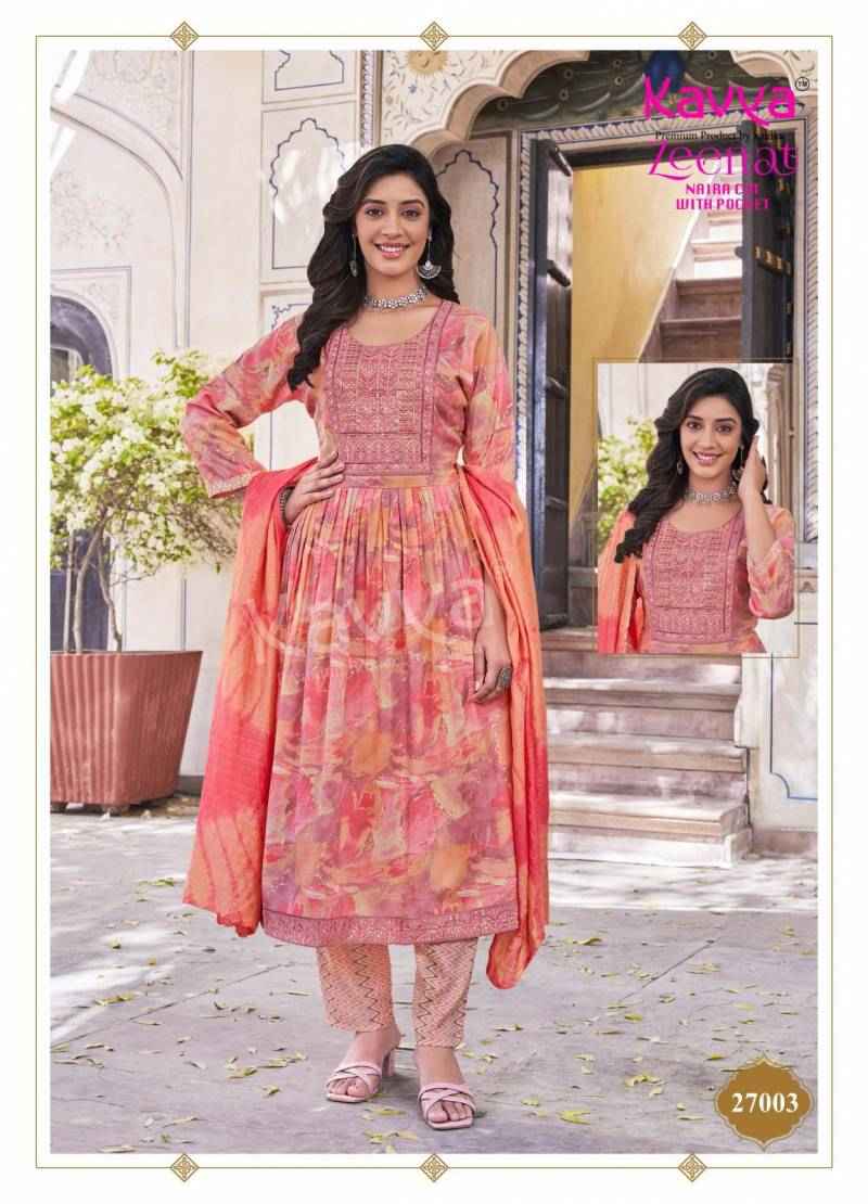 Kavya Zeenat Vol 27 Capsule Designer Readymade Suits ( 10 Pcs Pcs Catalogue )