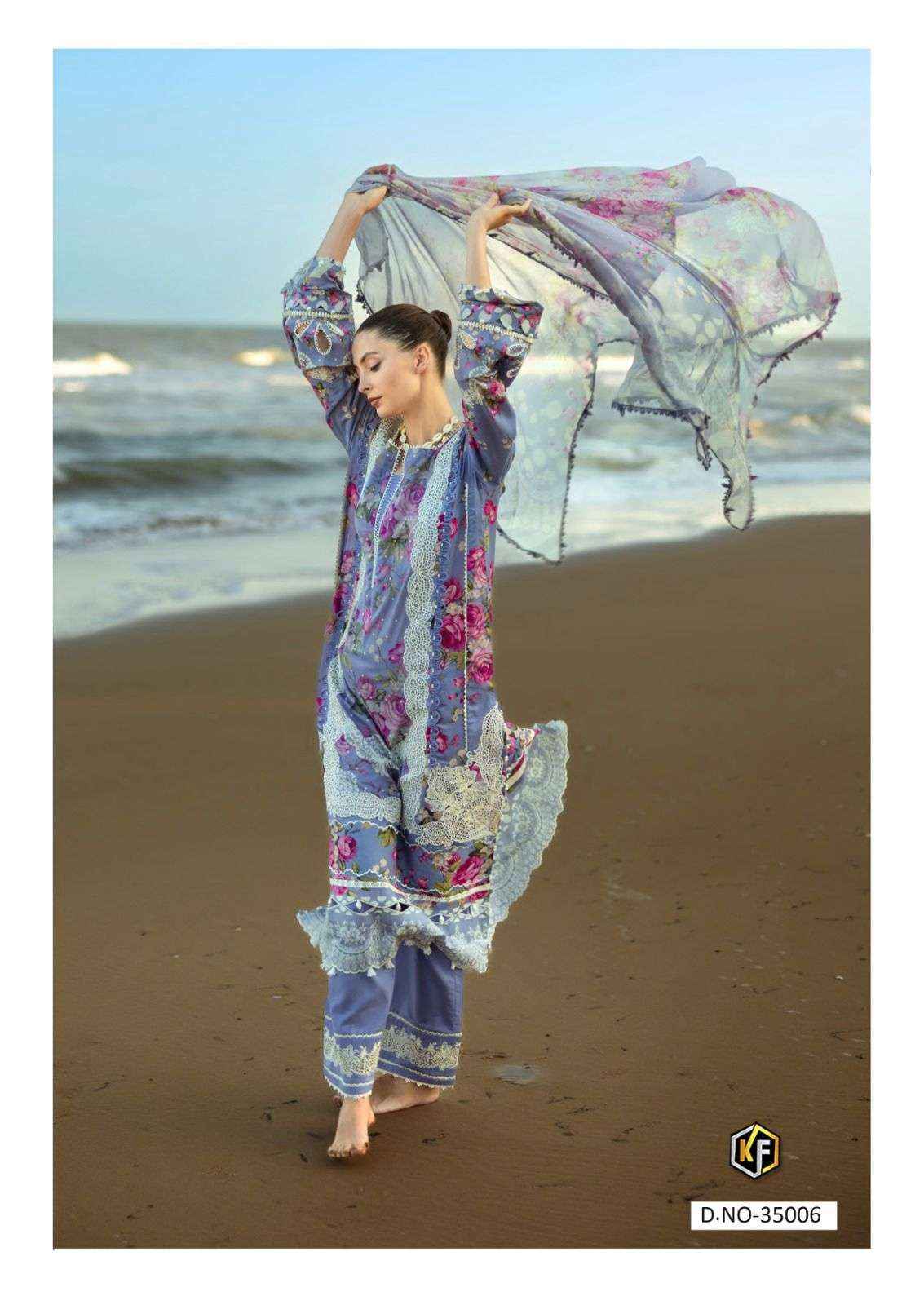 Keval Fab Maria B Vol 35 Pure Cotton Pakistani Suits ( 6 Pcs Catalogue )