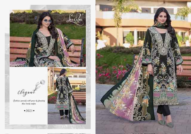 Levisha Anarkali Pakistani Cotton Dress Material - Wholesale Factory ( 9 pcs Catalogue )