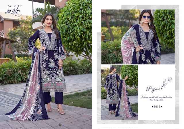 Levisha Anarkali Pakistani Cotton Dress Material - Wholesale Factory ( 9 pcs Catalogue )
