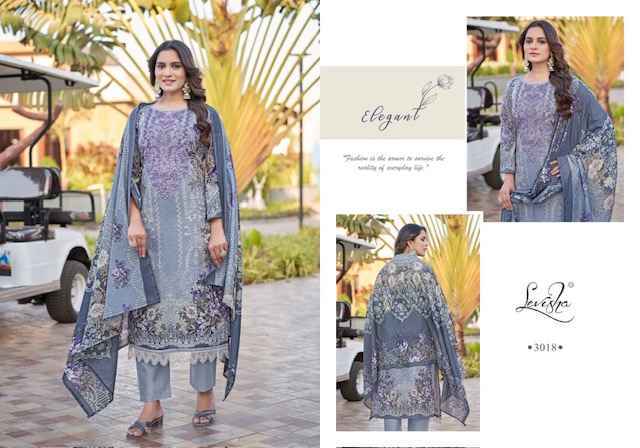 Levisha Anarkali Pakistani Cotton Dress Material - Wholesale Factory ( 9 pcs Catalogue )