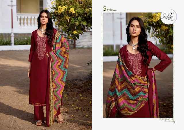 Levisha Nivisha Vol 10 Suits Wholesale Market Surat ( 6 pcs Catalogue )