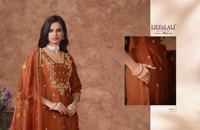 Lily & Lali Rashmika Suits Wholesale - Viscouse Silk Kurti Combo ( 6 pcs Catalogue )